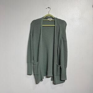 Rachel Zoe Green Open Cardigan Sz S